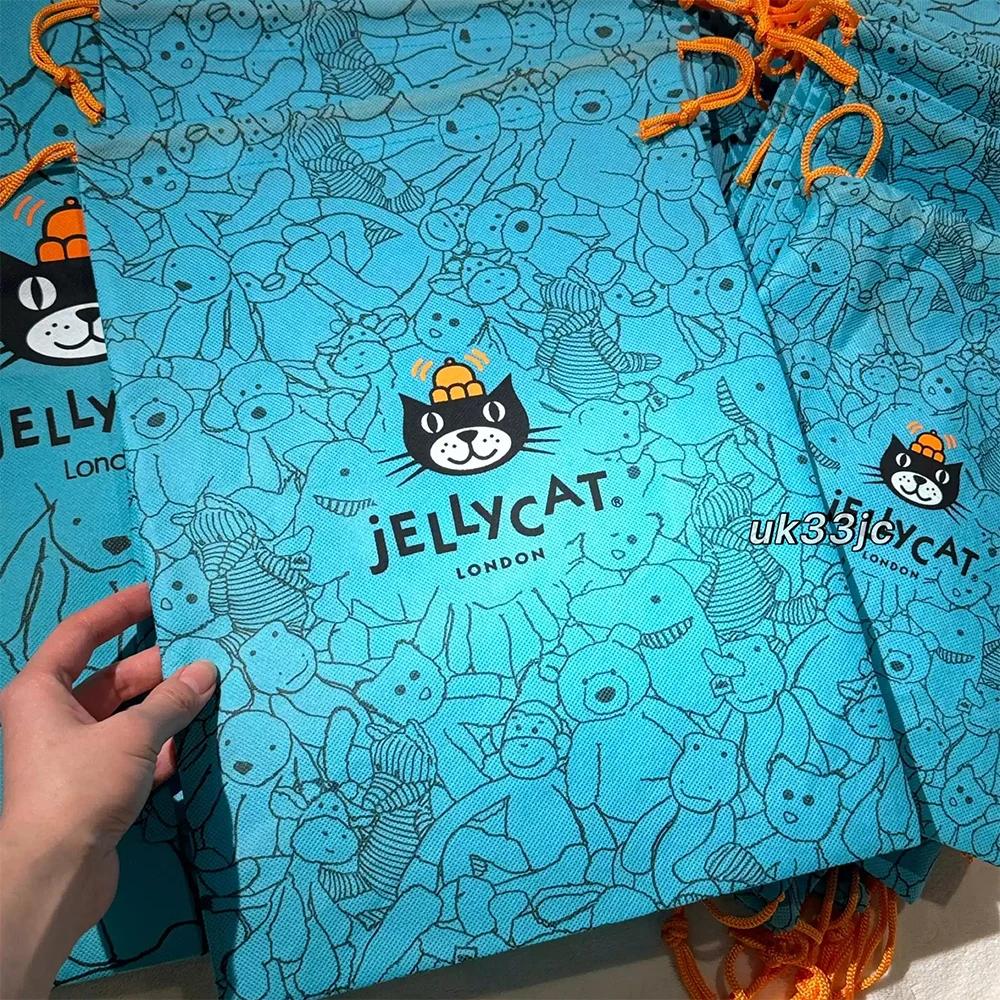 JC – sac cadeau de poupée mignon, sac de rangement multifonctionnel Non tissé, sac à poussière bleu