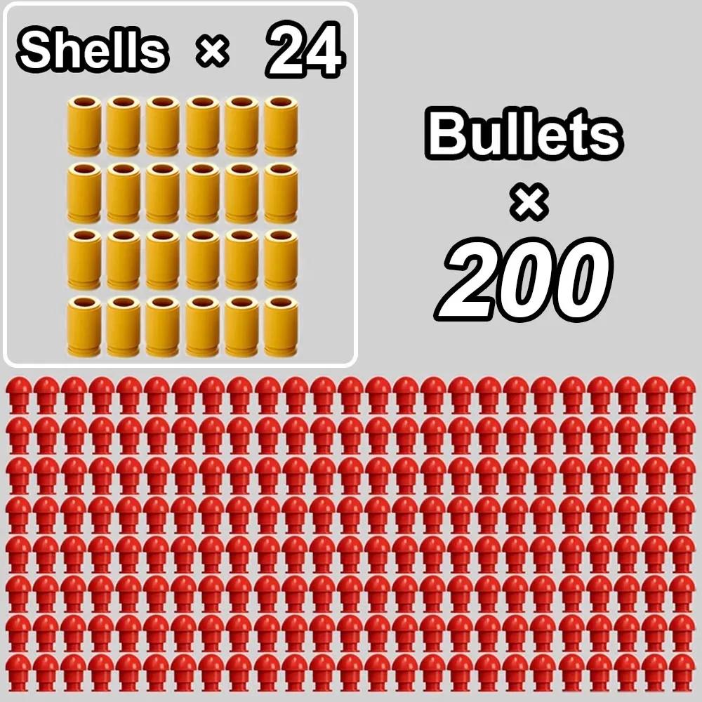 Balles de pistolet jouet à éjection de coquille pour M1911 SIG17 USP, accessoires réutilisables, jeu