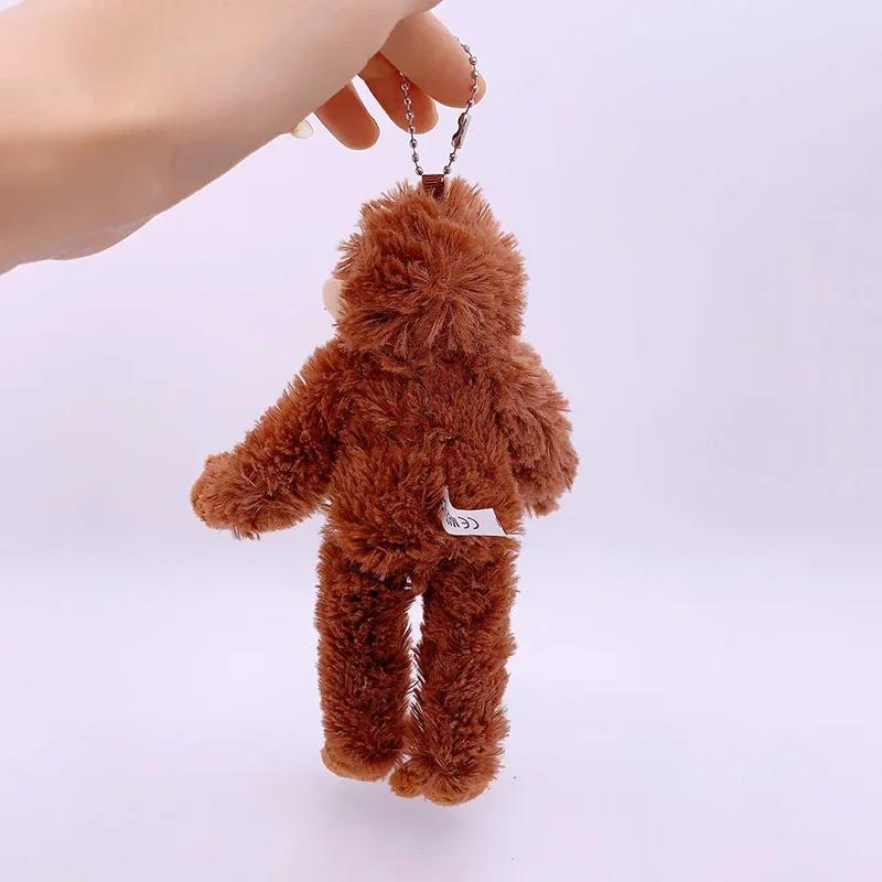20 cm mignon petit singe pendentif en peluche poupée Animal suspendus peluches poupée sac pendentif