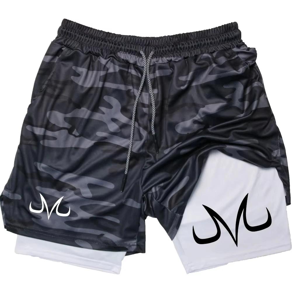 Short de Performance Anime Toji imprimé hommes GYM Shorts de Sport décontractés entraînement course