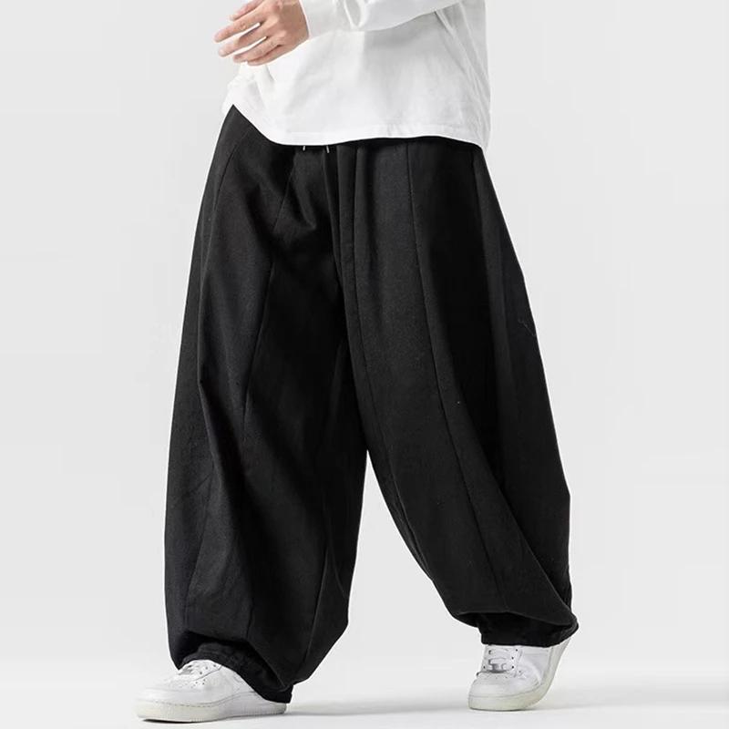 Pantalon Harem Décontracté Homme Grande Taille Nouvelle Collection Printemps 2026 Style Simple Stree