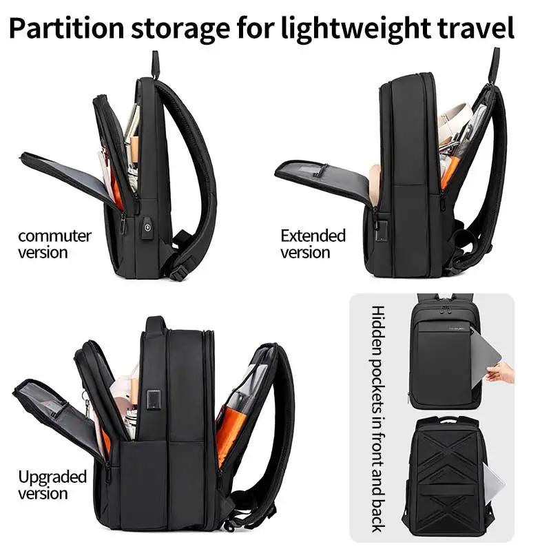Fenruien multifonction sac à dos étanche USB Charge école sac à dos hommes voyage affaires sacs à do