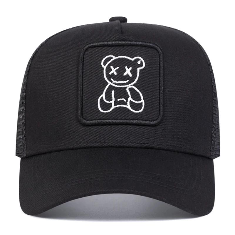 Casquettes de Baseball unisexes XX Little Bear brodées, chapeaux décontractés réglables pour l'extér