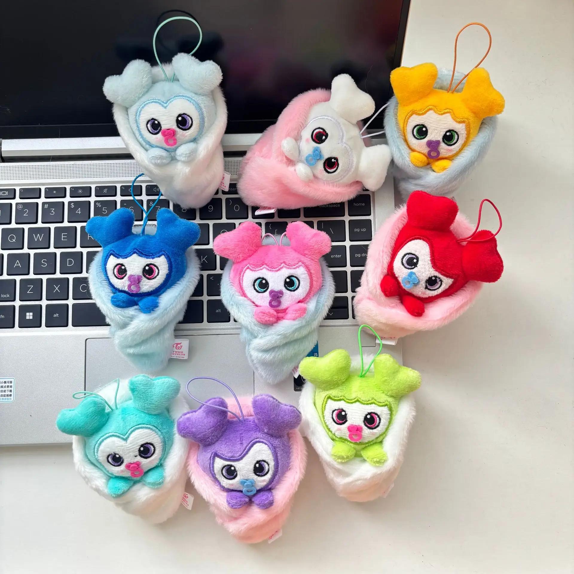 Poupée en peluche sucette adorable Park Jihyo Hirai Momo Sun Chaeyoung Momo, cadeau pour ami, autour