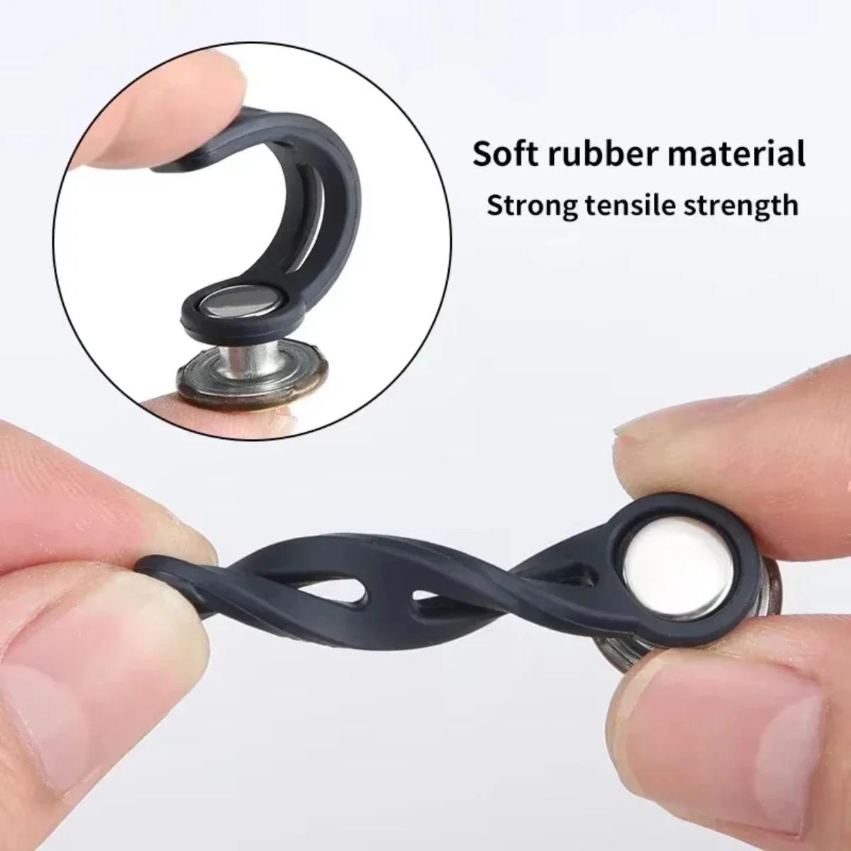 Extensions de boutons pour jeans et pantalons, 6 pièces, extension d'attente universelle pour femmes