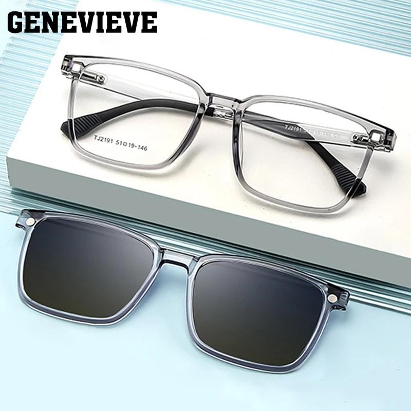 GENEVIEVE lunettes de myopie optique pour hommes et femmes conduite lunettes de soleil polarisées An