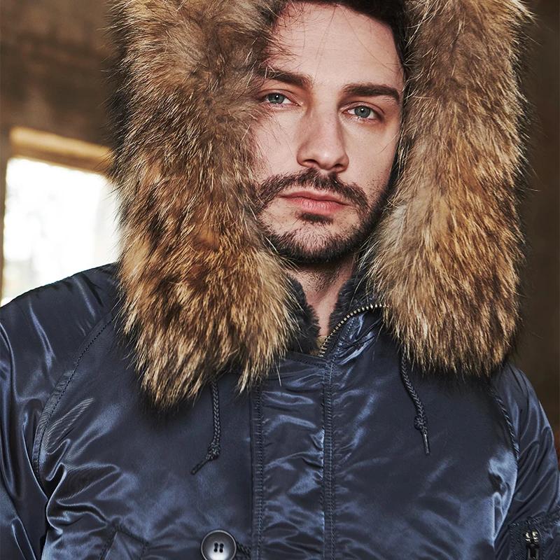 MGP Veste d'hiver standard pour homme, classique, parka pour temps froid extrême, imperméable, amovi