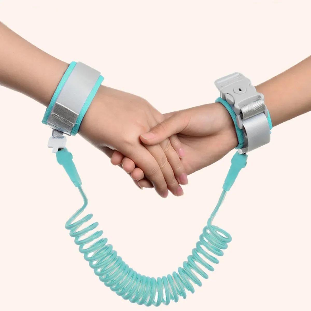 2 mètres avec clé de verrouillage pour nourrissons et tout-petits perdre la laisse avec bracelet cei
