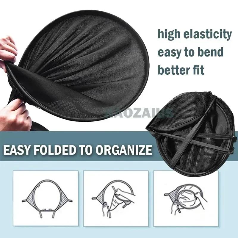 Pare-soleil pour poussette, auvent universel noir, couverture d'auvent pour bébé, parapluie coupe-ve