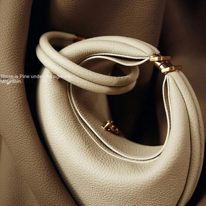 Sac à main Songmont, couleur unie, rétro, élégant à la française, style quotidien, style de trajet q