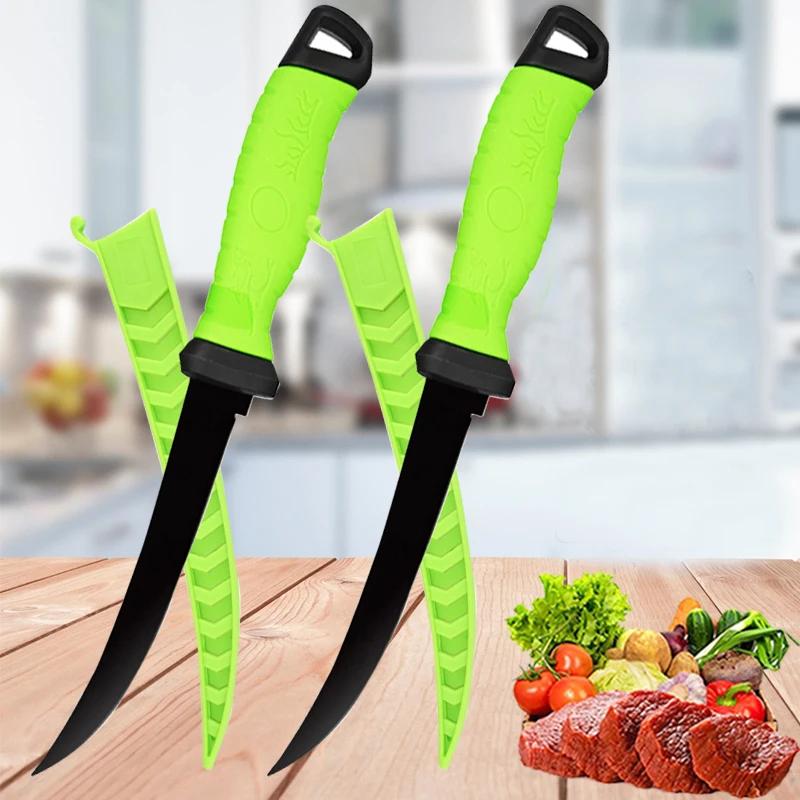Couteau à désosser pour filet en acier inoxydable, pour couperet à viande de poisson, couteau de bou