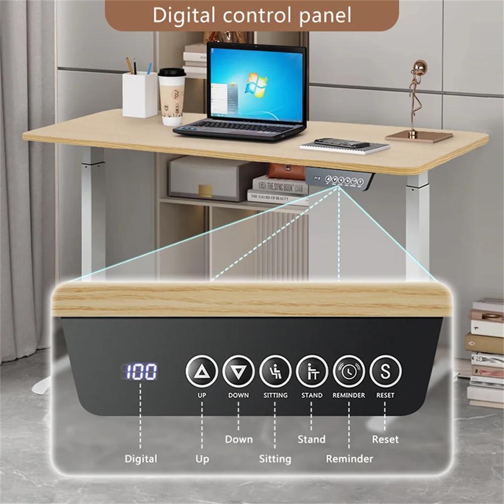 Bureau debout électrique intelligent pour ordinateur portable, bureau à hauteur réglable, table élév