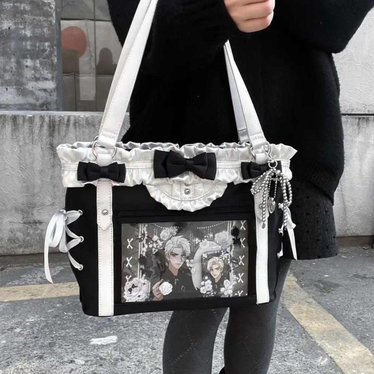 Nouveau design de mode pour filles, sac Y2K Ulzzang Ita, style preppy, sac à bandoulière pour femmes