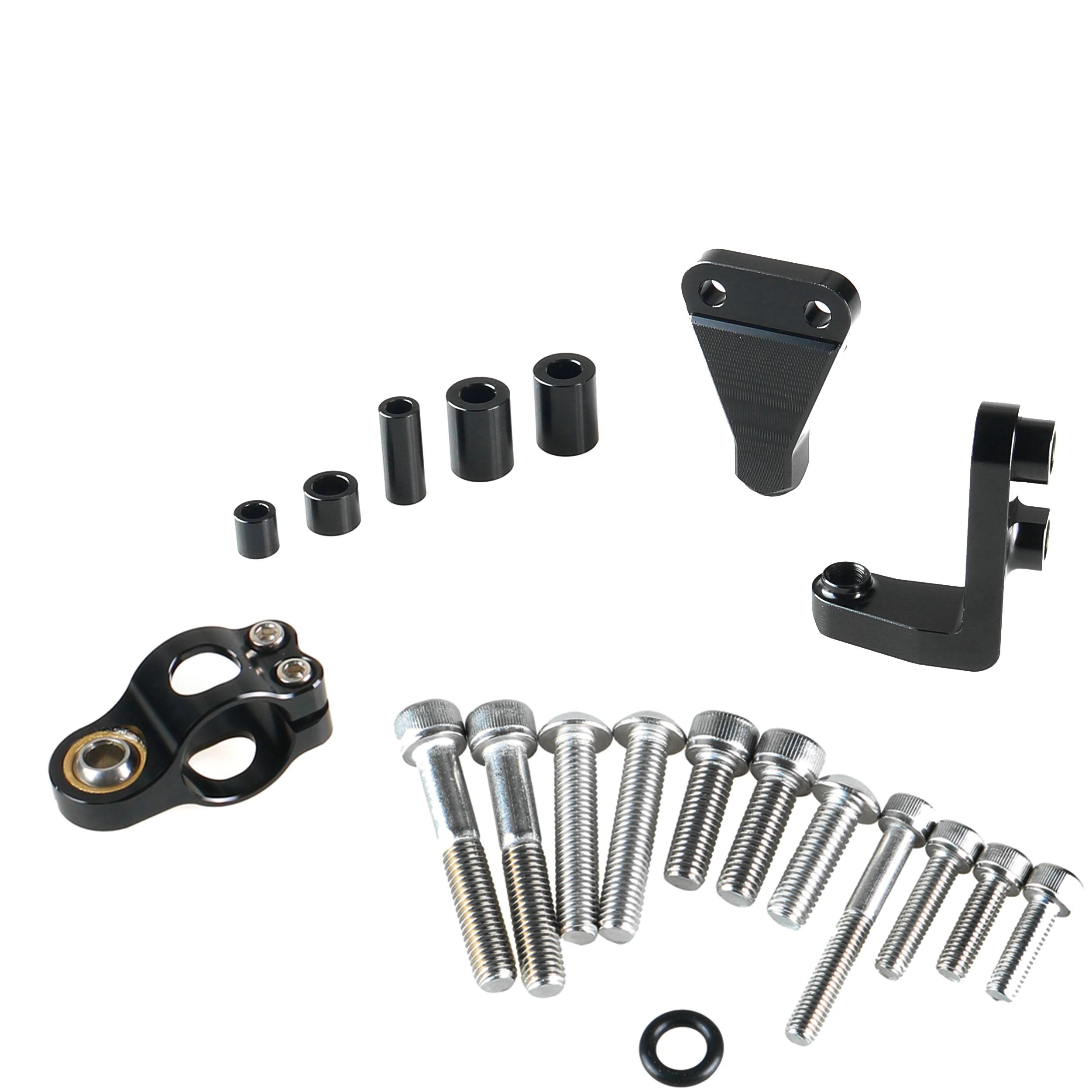 Amortisseur de stabilisateur CNC pour moto, support de montage de direction complet pour Aprilia RS6