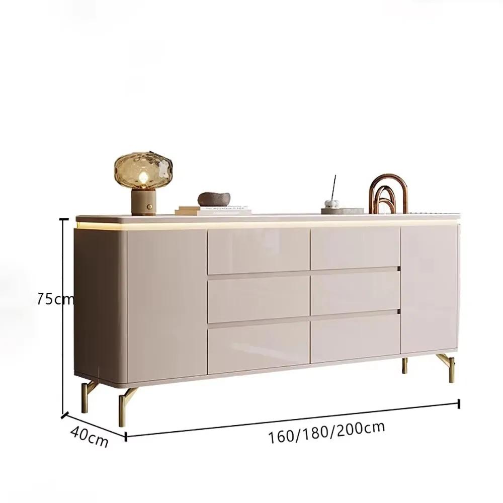 Armoires simples peu encombrantes, rangement Portable pour salon, vitrine moderne et tendance, meubl