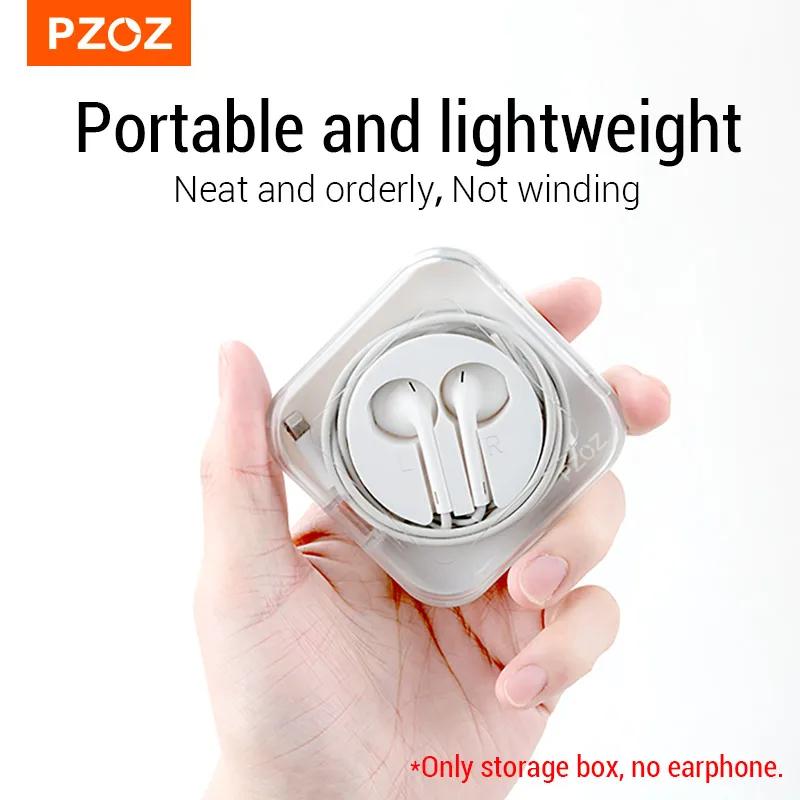 PZOZ pour écouteurs filaires Apple, gestion des câbles de type C, organisateur de câbles de bureau,