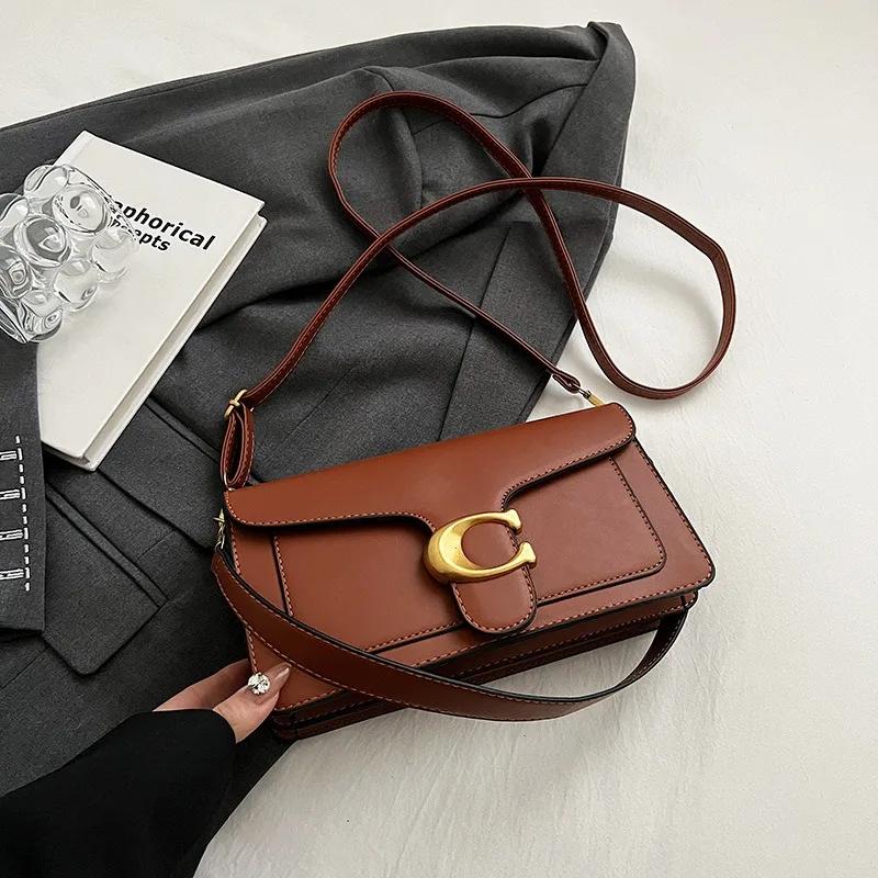 Sac à main pour femme de style haut de gamme, nouvelle mode 2026, rétro, polyvalent, idéal pour les