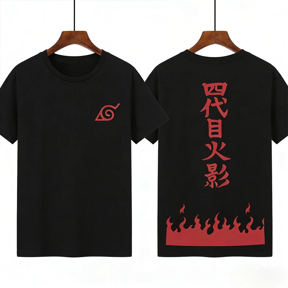 T-shirt à manches courtes Naruto Animation Generation IV Surrounding The Same Cos, T-shirt imprimé N