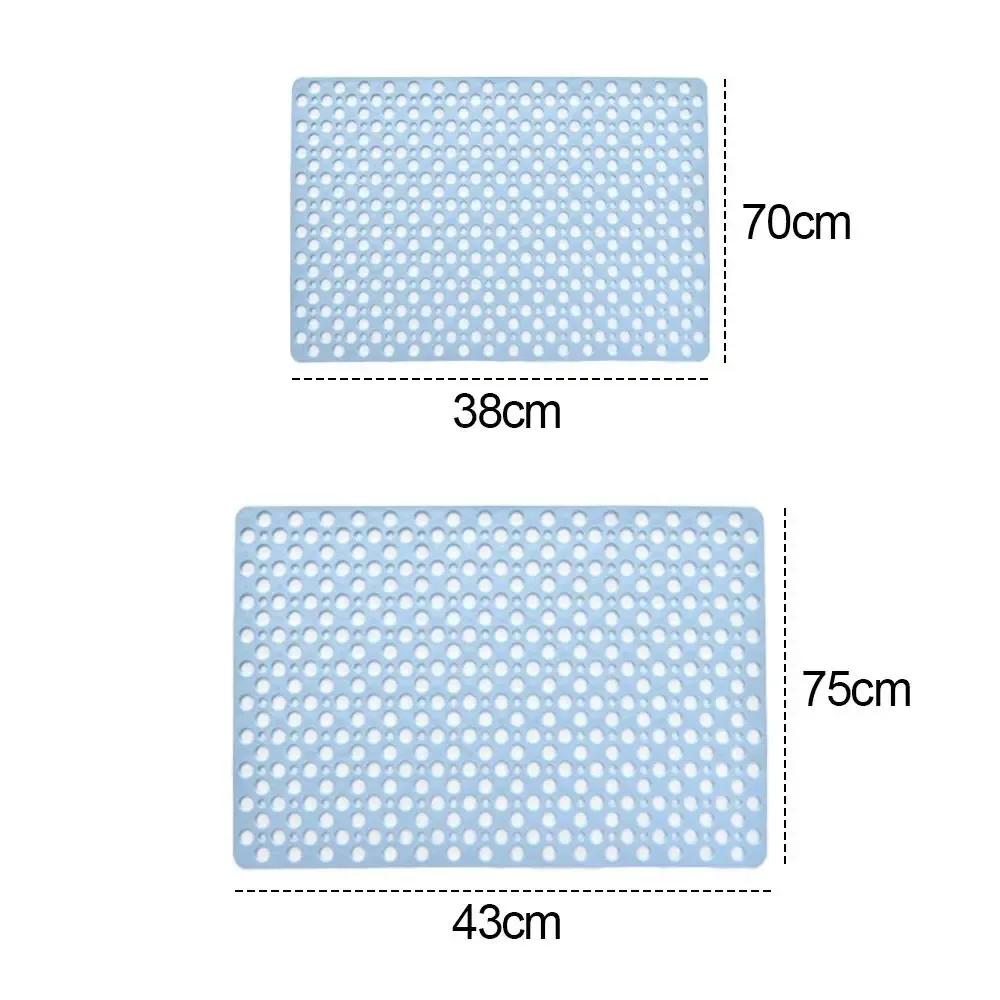 Polymères de bain coordonnants avec trous de drainage, facile à nettoyer, standardisation d'aspirati
