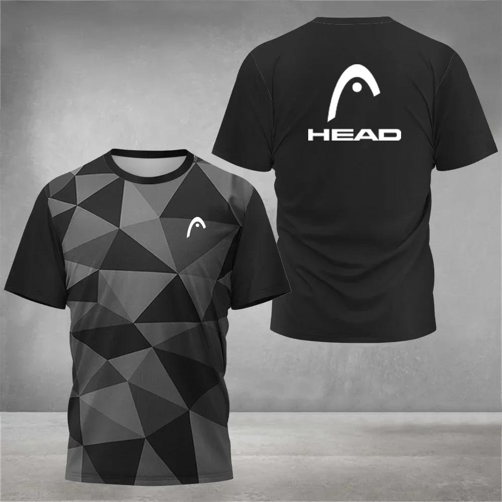 Nouveau T-shirt respirant pour homme 2026 – Maillot de badminton et tennis de table d'extérieur à co