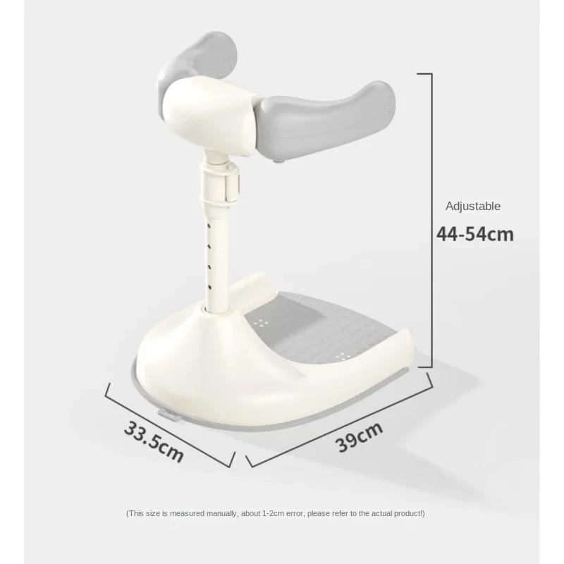Support de bain réglable pour bébé, pliable pour le rangement, coussinets de pieds antidérapants, fo