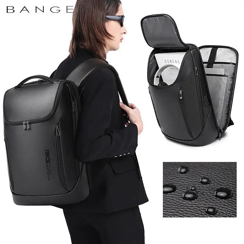 BANGE Anti-vol étanche sac à dos pour ordinateur portable 17 sac d'ordinateur voyage affaires randon