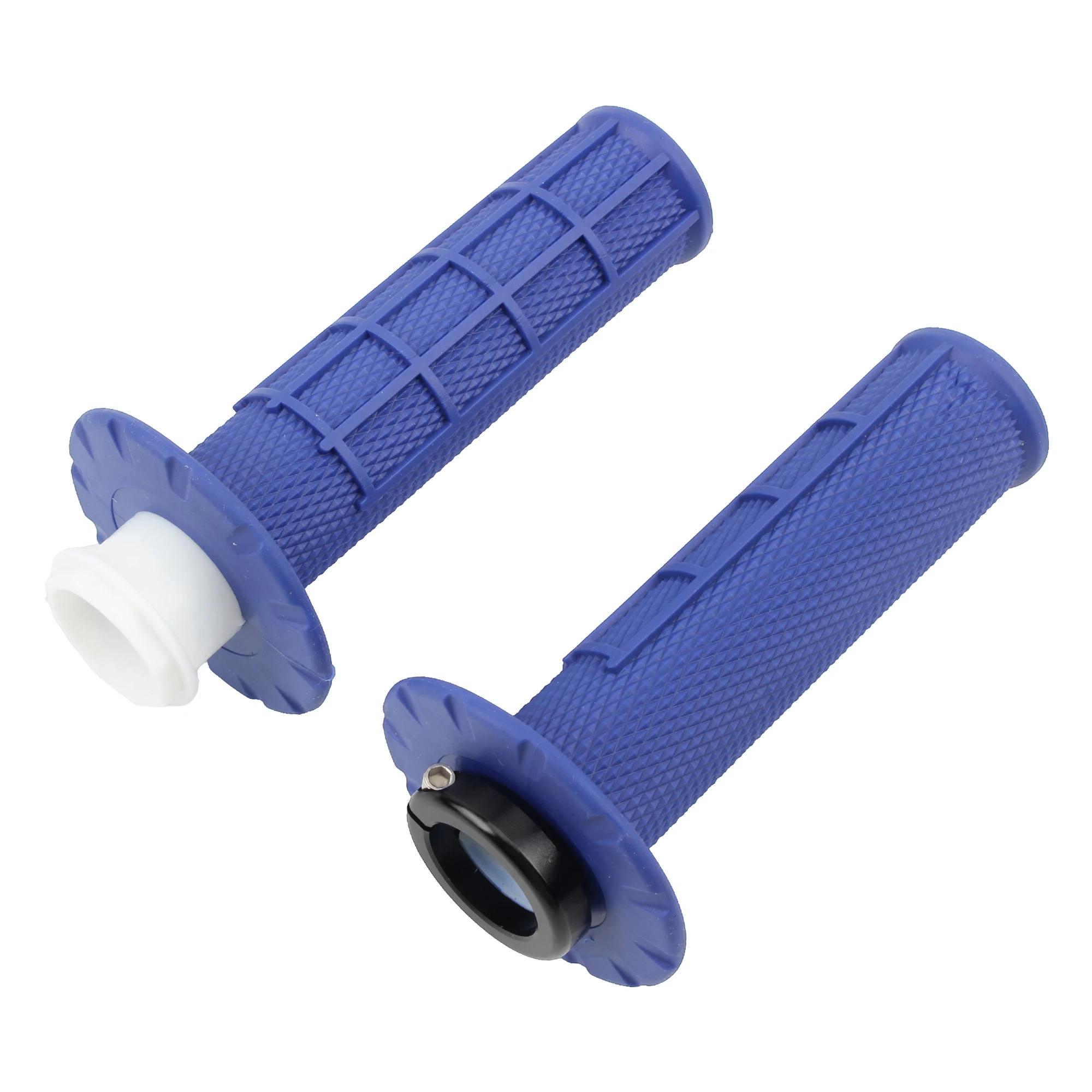 Poignées universelles de moto 7/8 "22mm, poignées de verrouillage à came encliquetable, poignées de