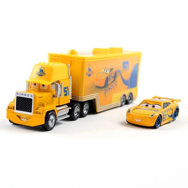 Disney Pixar Cars 3 jouet foudre Mcqueen Jackson tempête Cruz Ramirez Hudson Mack camion voiture 2 p