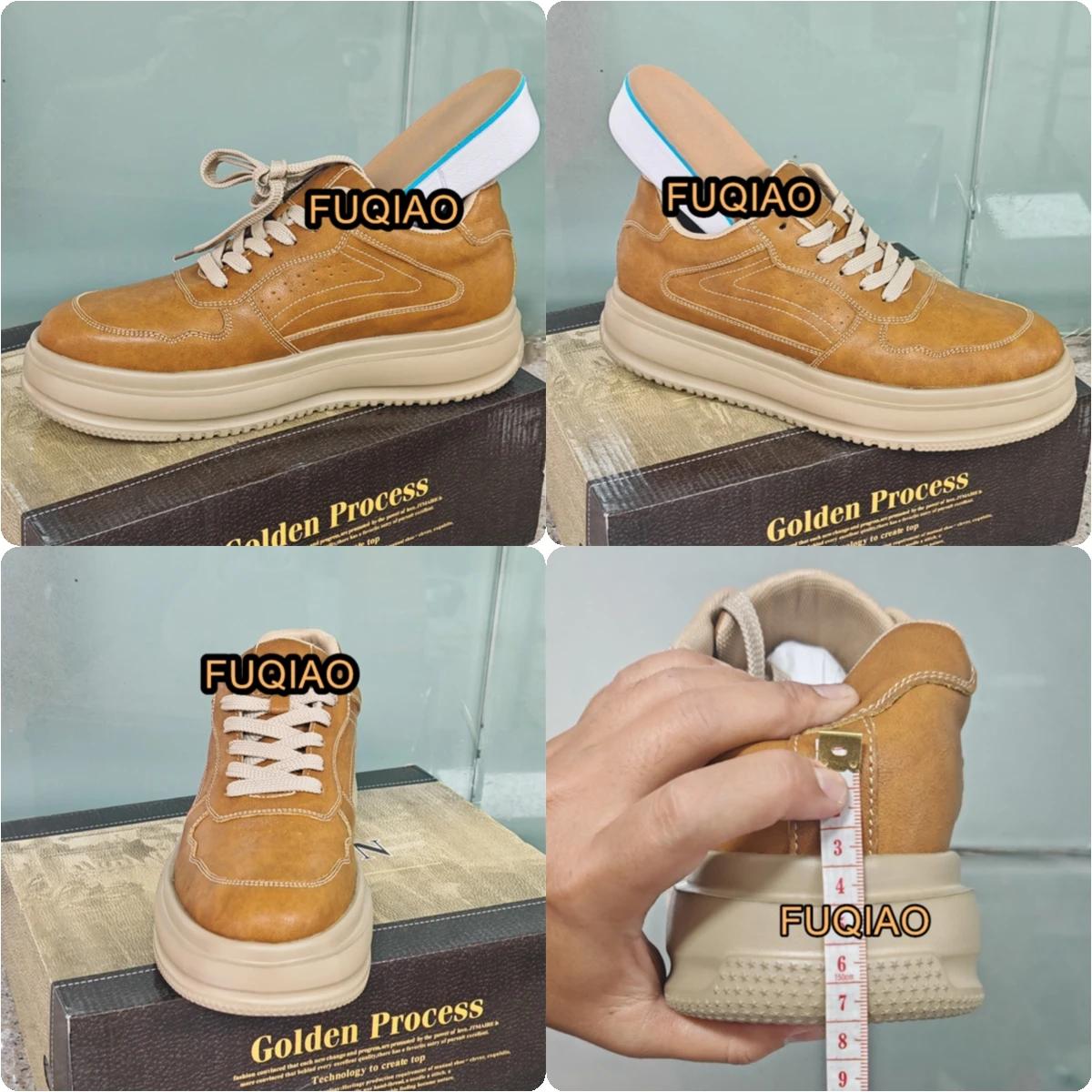 Hommes femmes 7CM hauteur augmenter espadrilles décontractées chaussures d'ascenseur confortables re