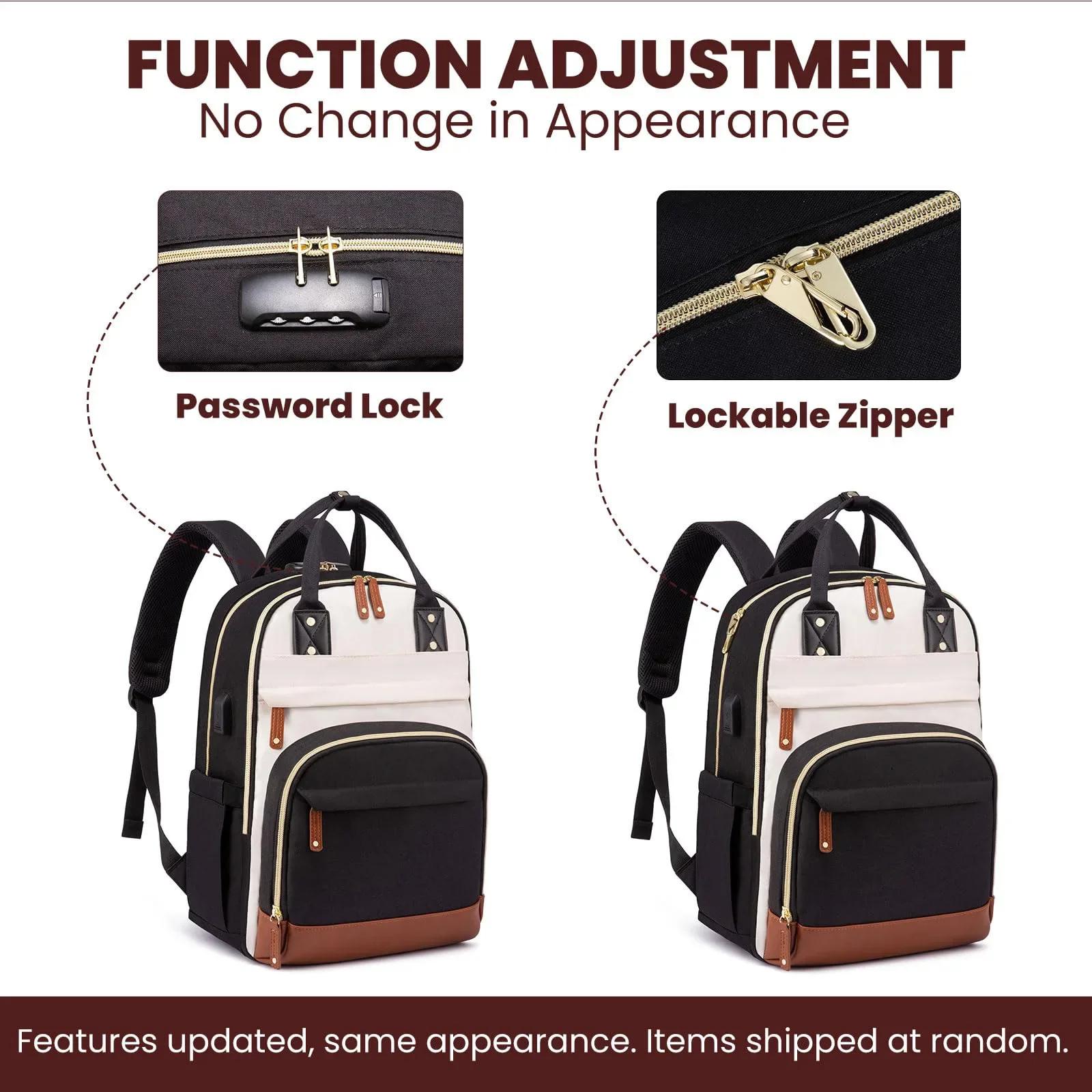 Sac à dos de grande capacité pour femme, sac de voyage tendance, sac à main en tissu Oxford, style d