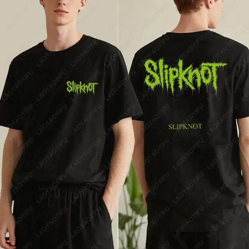 T-shirt vintage S-Slipknots Prepare for Hell Tour en coton noir, groupe de rock Heavy Metal, pour ho