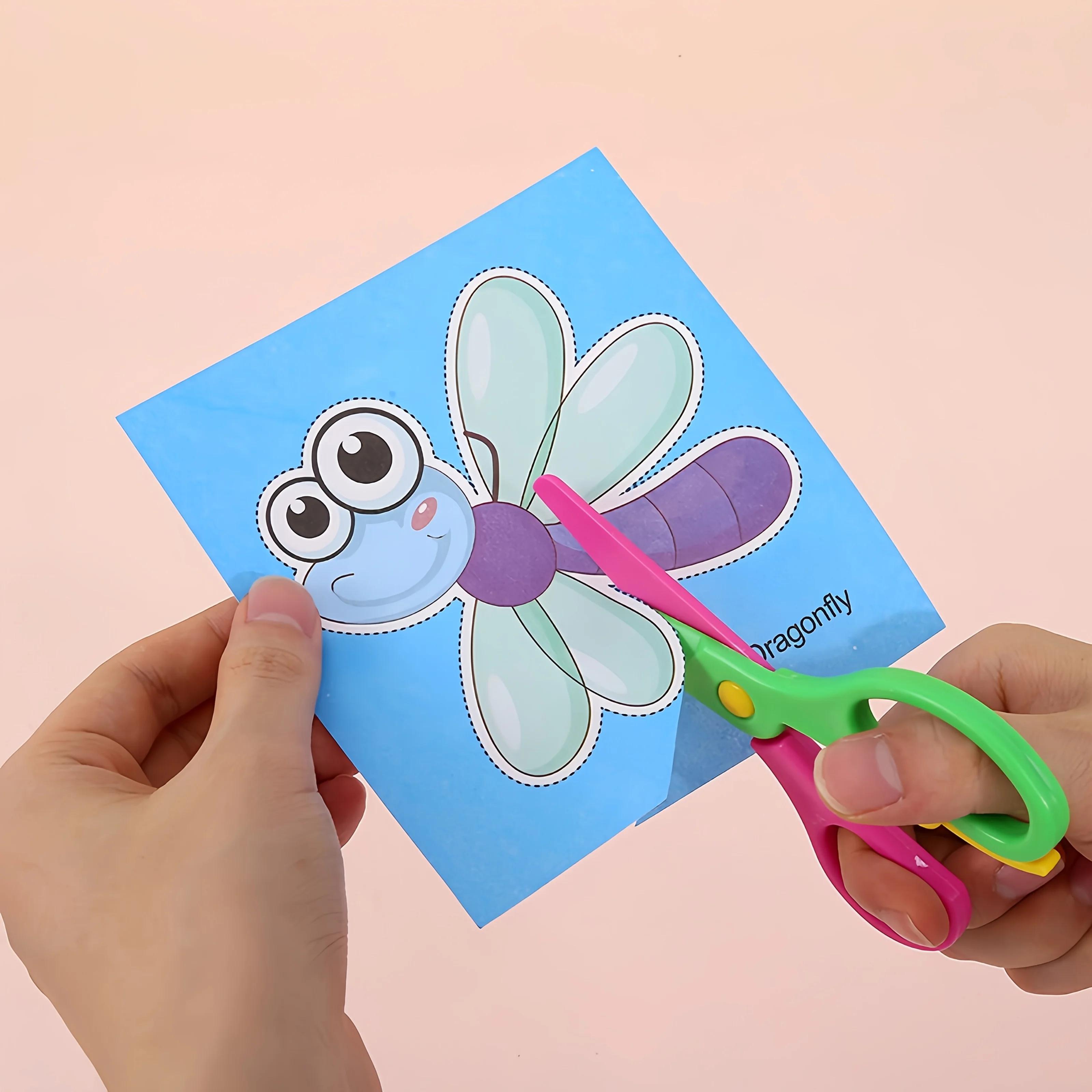 96 pièces ensemble de découpe de papier amusant, découpe de papier, art du papier, livre de découpe