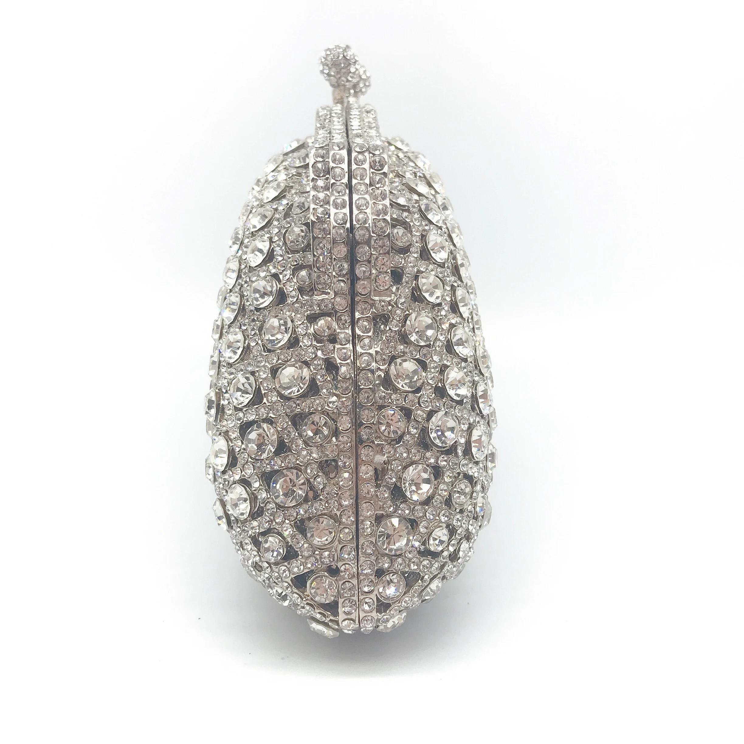 Approvisionnement d'usine Hot Crystal Diamond Purse Ladies