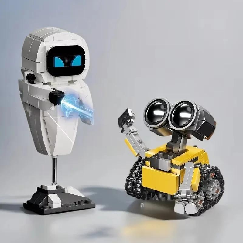 Wall.E Eve – Kit d'assemblage de Robot à petites particules, figurine d'action pour garçon, jouet éd