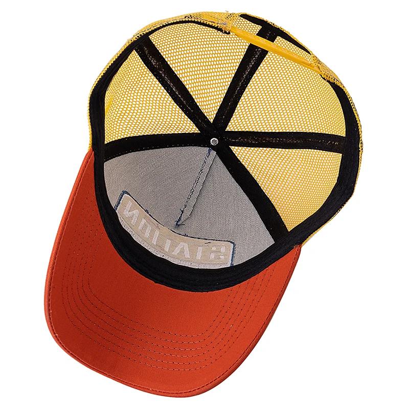 Casquette de Baseball unisexe, en maille, motif de lettres de STATION classique, pour hommes et femm