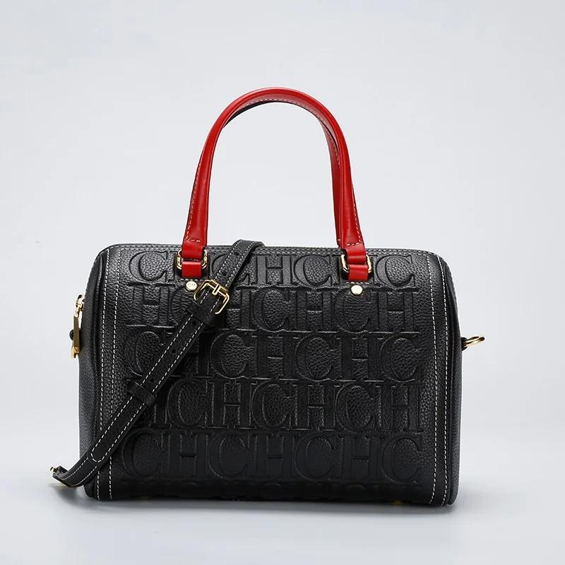 Sac à main rétro classique de grande capacité pour femmes, mode Simple, Design de couleur Pure, sac