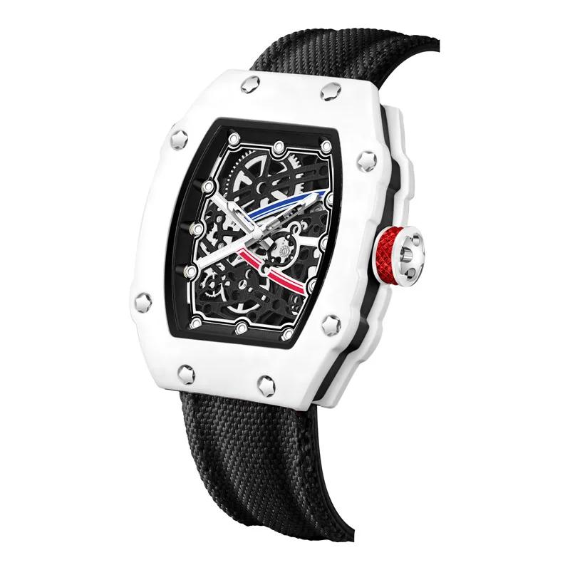 Nouvelle montre à quartz pour homme ultra-fine de forme cylindrique, design élégant et tendance, mon