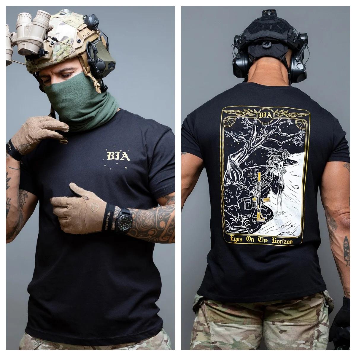 Eyes on The Horizon _ T-shirt - Convient pour les vêtements de sport en pur coton