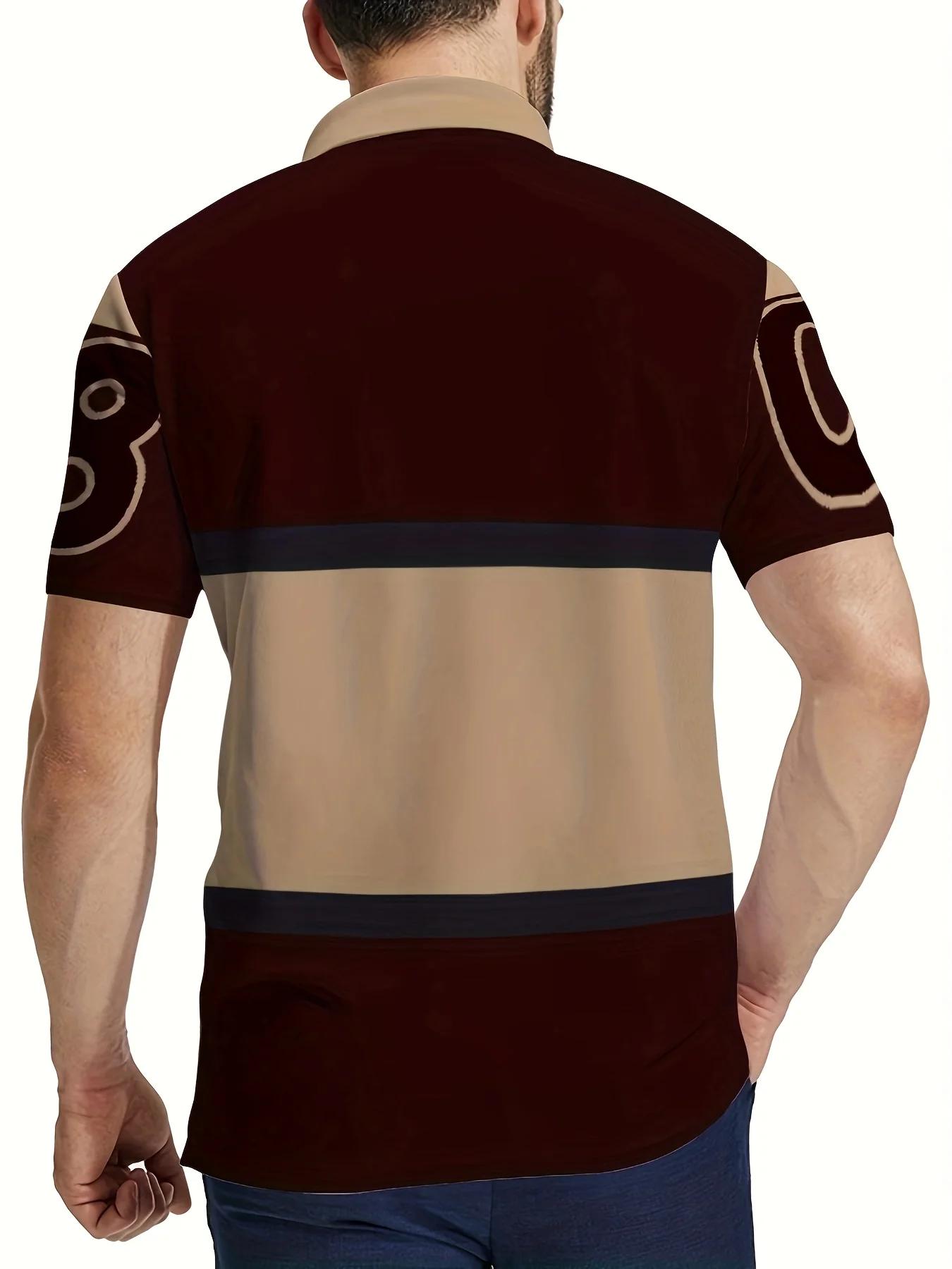 Le nouveau POLO à manches courtes pour hommes pour l'été 2025, est décontracté, à la mode et doux av