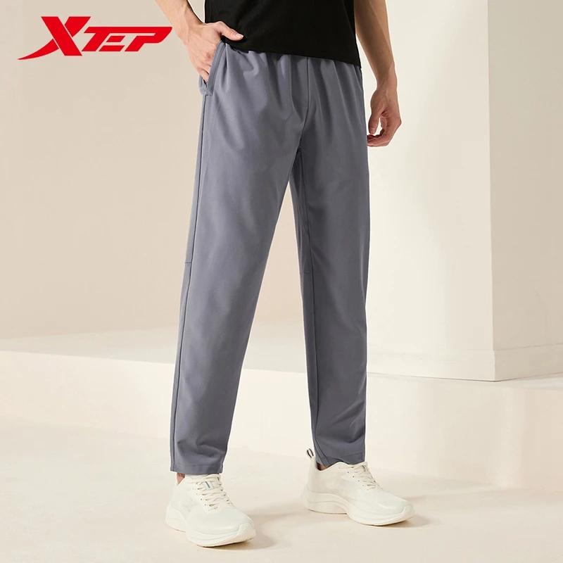 Xtep tissé pantalons de survêtement pour hommes été respirant hommes pantalons de survêtement trajet