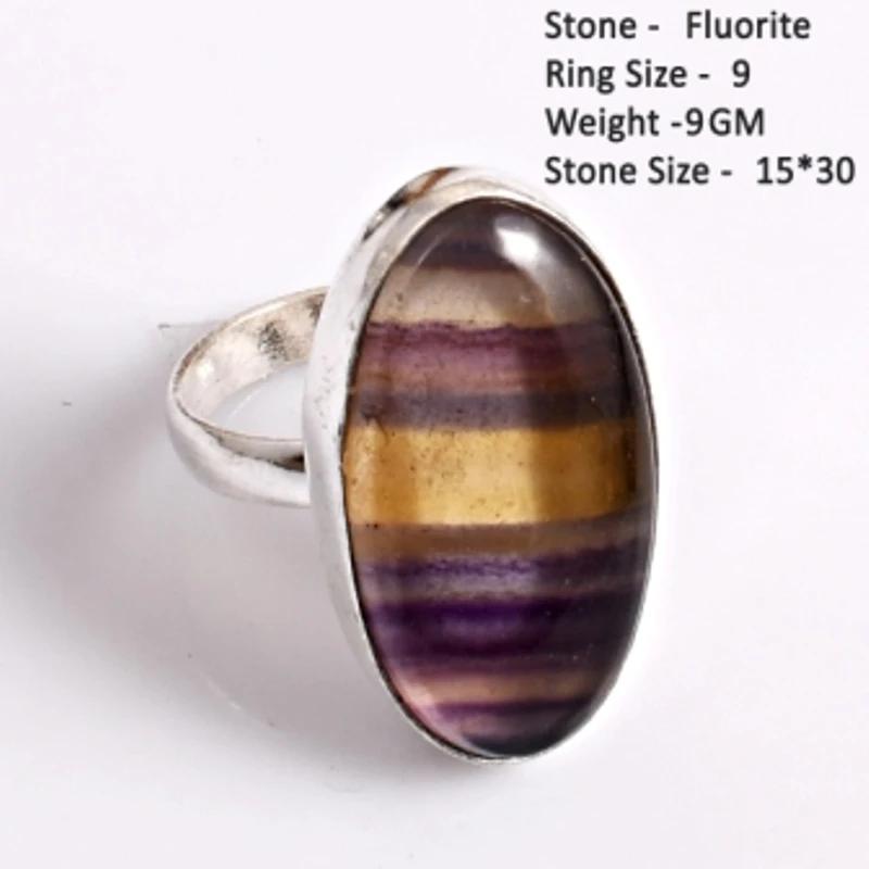 Bague en Amazonite, Turquoise, Agate, Charoïte, Labradorite, Ambre, Citrine, Topaze Bleue, Améthyste