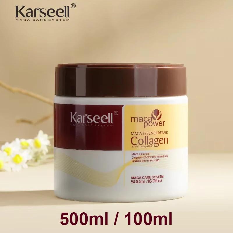 Karseell traitement capillaire au collagène réparation profonde conditionnement huile d'argan masque