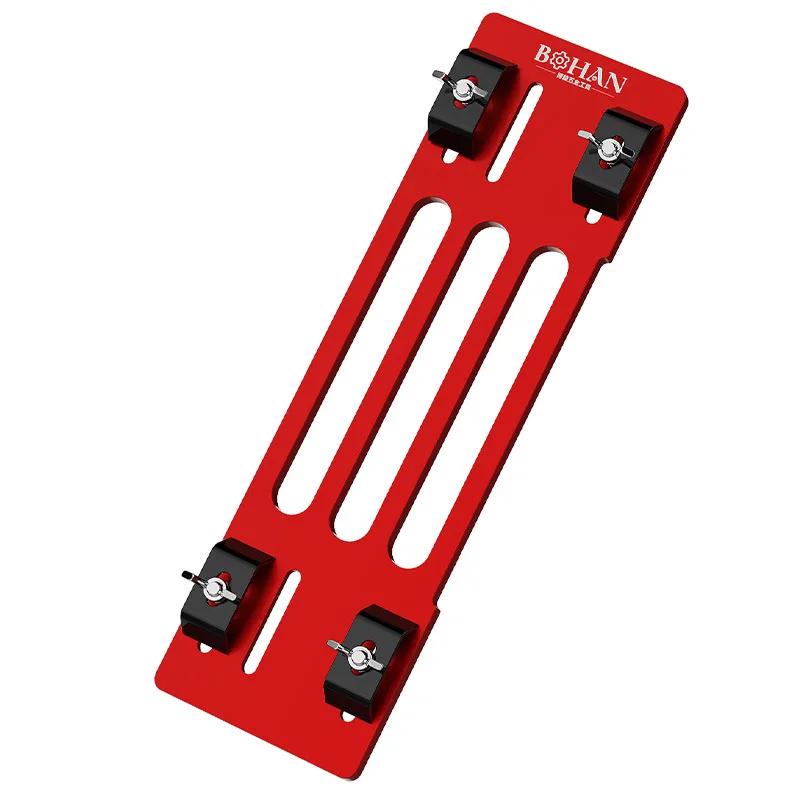 Guide de scie circulaire de précision réglable, plaque de Base de scie Portable, accessoire de Machi