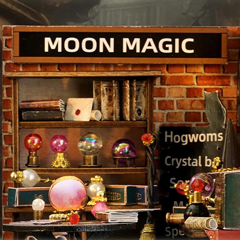 Mini maison de poupée, Kit de petite maison à monter soi-même, Puzzle 3D fait à la main, modèle d'as