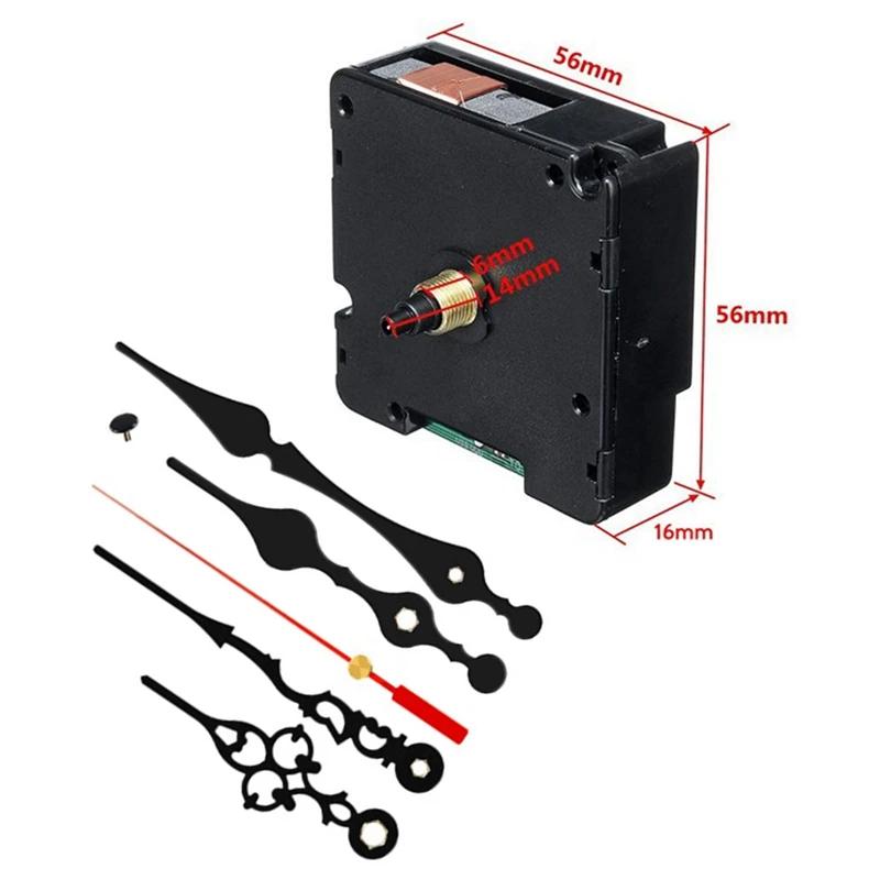 Kit de Mécanisme de Mouvement d'Horloge Silays euse Radio 2 Pièces, Mode de Signal DCF Allemand avec