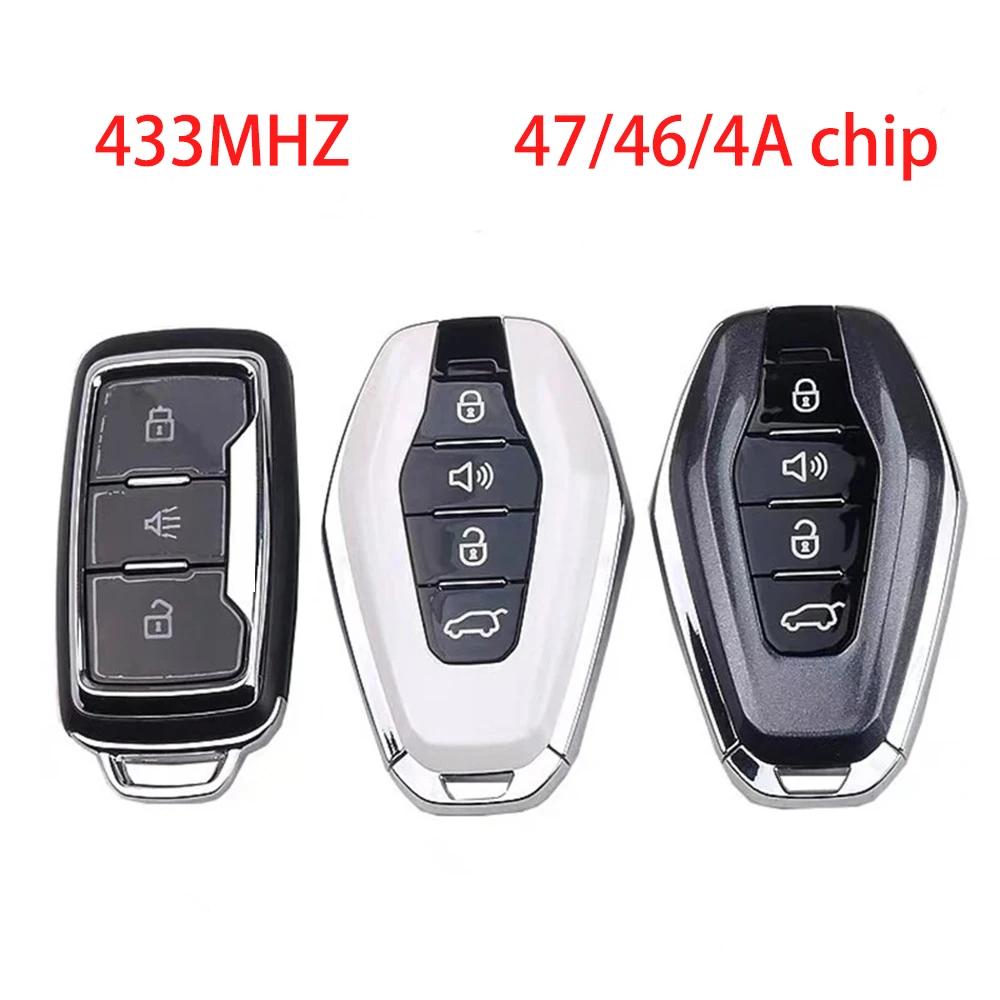 Clé télécommande sans clé de voiture d'origine pour Chery Jetour X70 X90 Plus X95 X70 Plus Cowin X3
