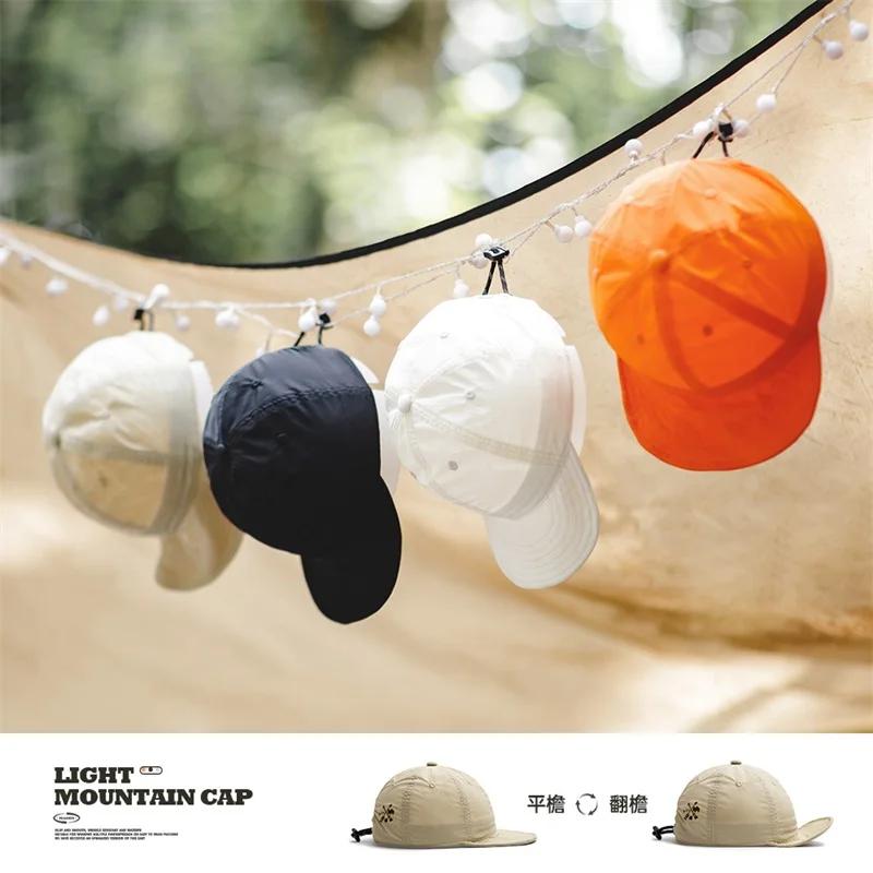 Maden-Casquettes de baseball de camping en plein air réglables pour hommes, respirantes, originales,