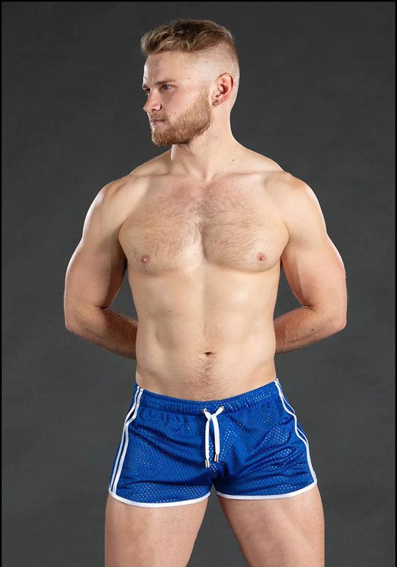 Pantalon de survêtement pour hommes, trou sec, respirant, sexy, plage, extérieur, décontracté, trois