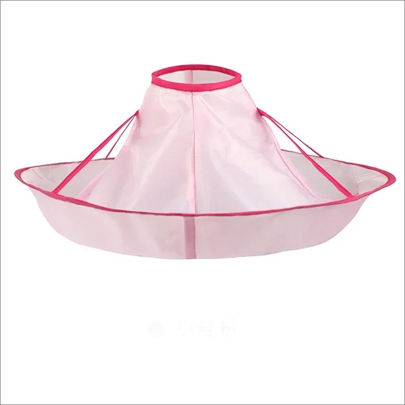 Cape de coupe de cheveux pour enfants, réutilisable, pour barbier, outils, capture de cheveux pliabl