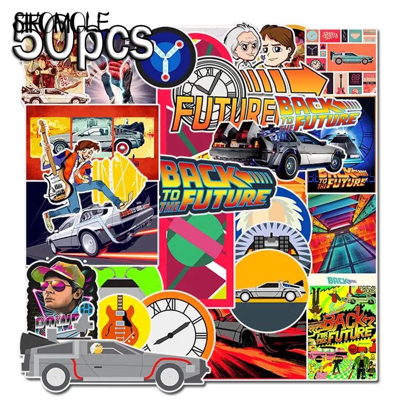 10/30/50PCS Retour vers le futur émission de télévision Graffiti autocollants bricolage jouets bagag